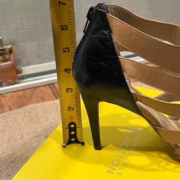 14th & Union Heels Black Nude Strappy 4” Size 9.5 - Picture 3 of 13